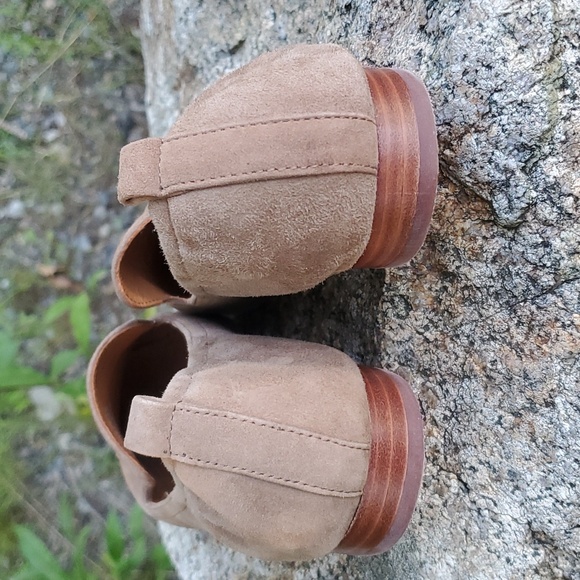 Tory Burch Tan Suede Loafers - Picture 3 of 16